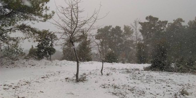 Aydın’a Yılın İlk Karı Düştü