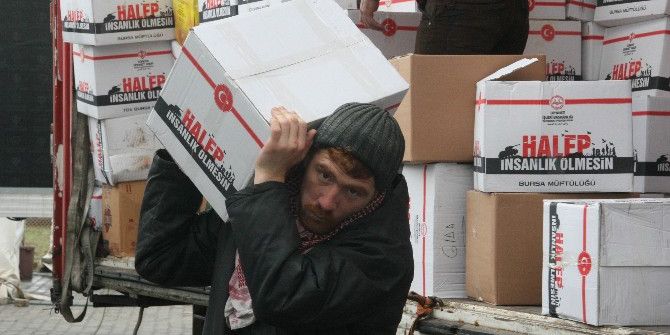 Türkiye’nin Dört Bir Tarafından Suriyelilere Yardım Yağıyor