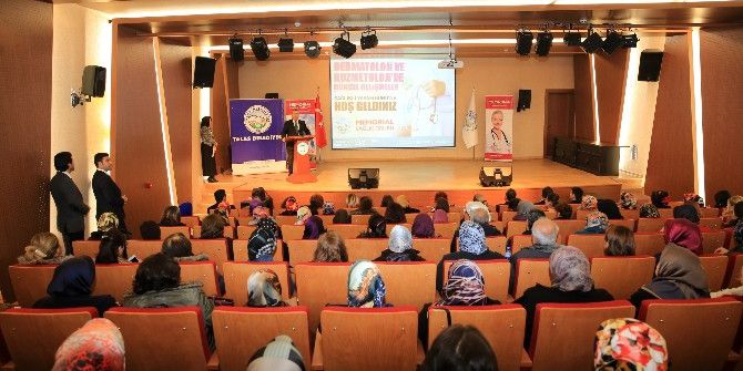 Talas’ta Sağlık Seminerleri Devam Ediyor