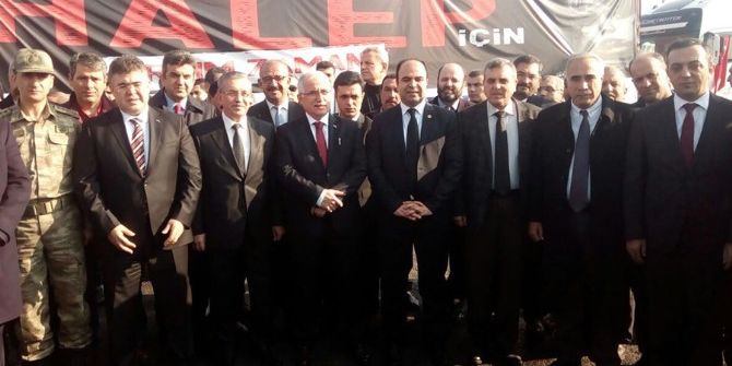 Pursaklar’ın Yardımları Halep’e Uğurlandı