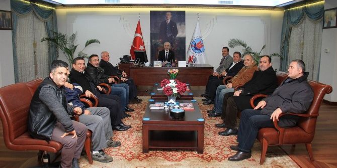 15 Temmuz Gazisi, Kulübüyle Başkan Kılıç’ı Ziyaret Etti