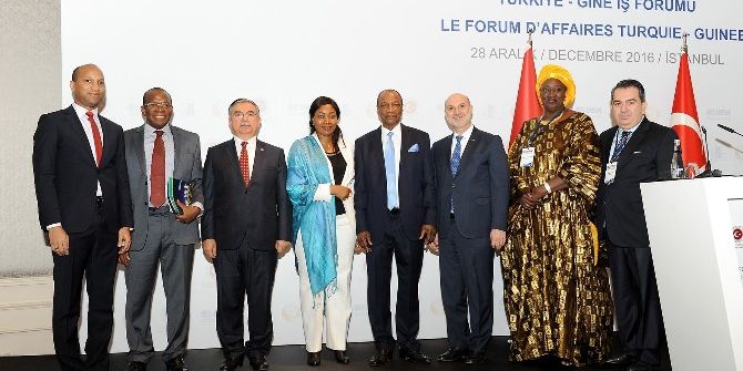 Milli Eğitim Bakanı Yılmaz, Türkiye-gine İş Forumu’nda Konuştu