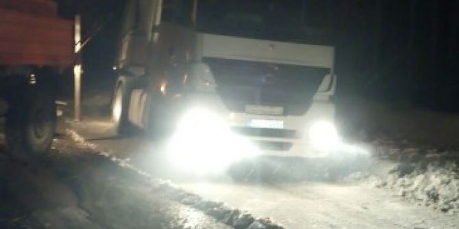 Büyükşehir’den Karla Mücadele Çalışmaları