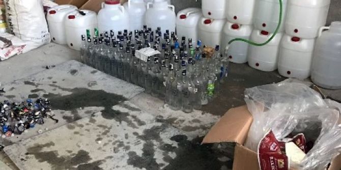 Adana, Ankara Ve Şanlıurfa’da Eş Zamanlı Kaçak İçki Operasyonu
