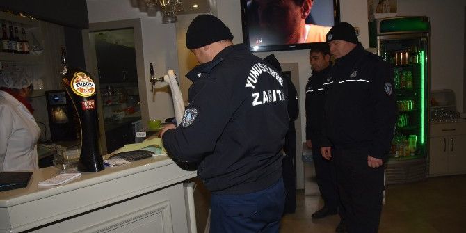 Yunusemre’de Yılbaşı Denetimi