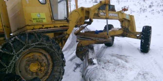 Manisa Büyükşehir Karla Mücadele Ekipleri Görev Başında