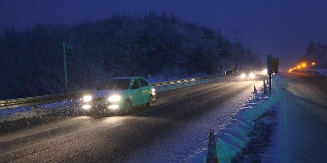 Bolu Dağı’nda Kar Yağışı Etkisini Artırdı