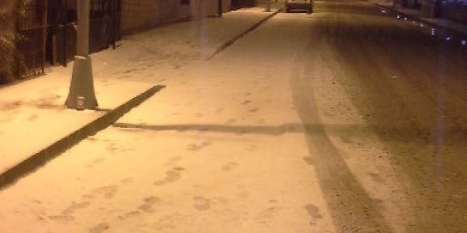 Selendi’de Eğitime Kar Engeli