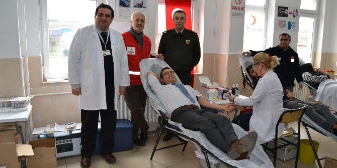 Alaçam’da Örnek Kan Bağışı