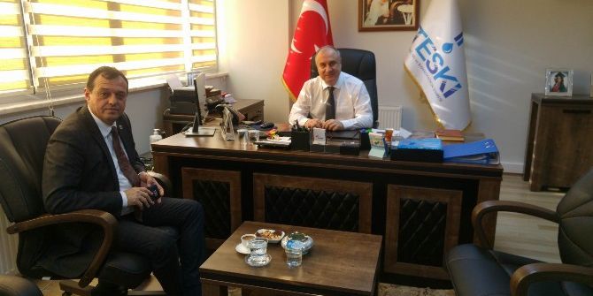 Muratlı Belediye Başkanından Genel Müdür Başa’ya Ziyaret