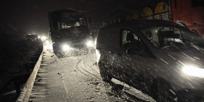 Afyonkarahisar’da Kar Yağışı