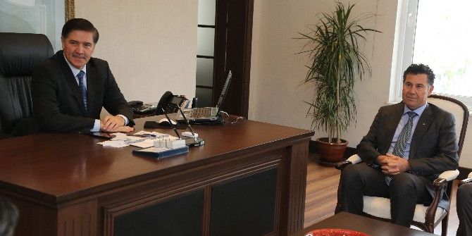 Kaymakam Yılmaz’a Hoş Geldin Ziyareti