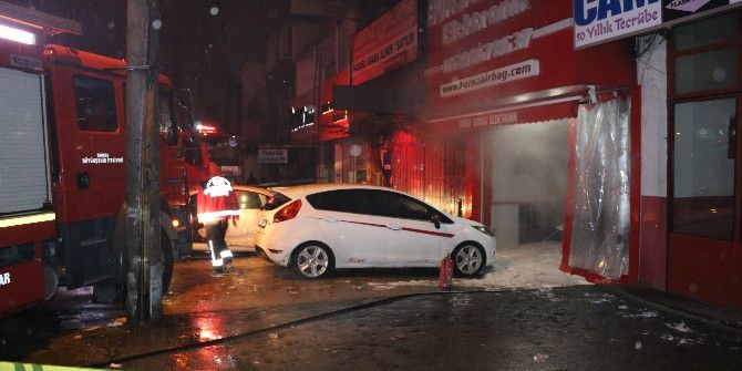 Bursa’da Korkutan Dükkan Yangını; 1 Yaralı