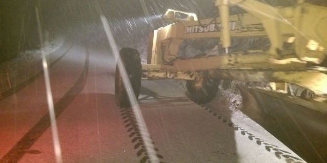 Alaşehir Belediyesi Karla Mücadele Ediyor