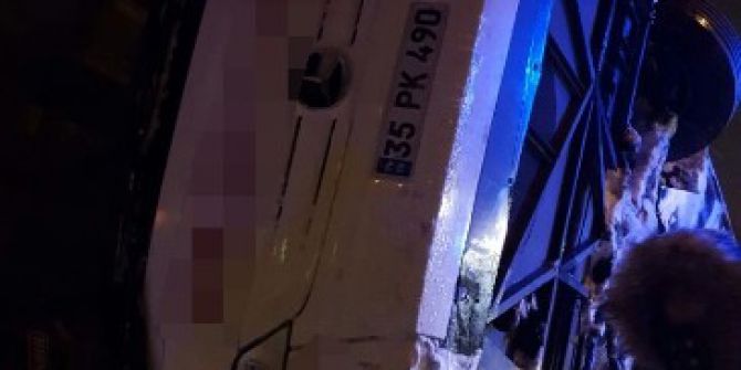 Bozüyük’te Yolcu Otobüsü Devrildi: 1 Yaralı