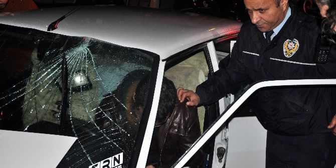 Polisten Kaçan Alkollü Sürücü, Kaçtığına Pişman Oldu