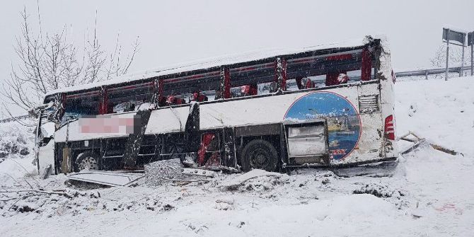 Sinop’ta Otobüs Kazası: 4 Ölü, 28 Yaralı