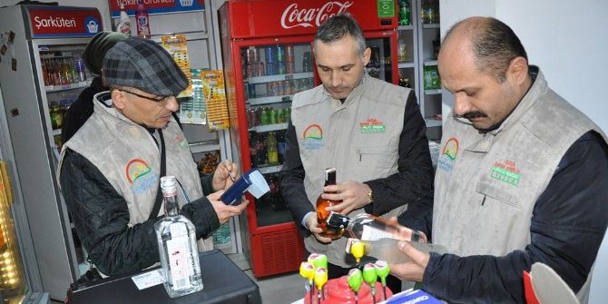 Kaçak Ve Sahte İçkiye Sıkı Denetim