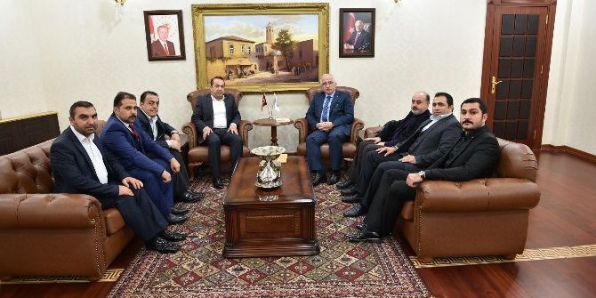 Vali Tuna Askon Heyetini Kabul Etti