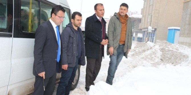 Kaymakam Uzan, Halk Eğitim Binasını İnceledi