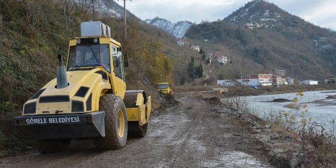 Görele’de Hürriyet Mahallesi Yeni Yoluna Kavuştu
