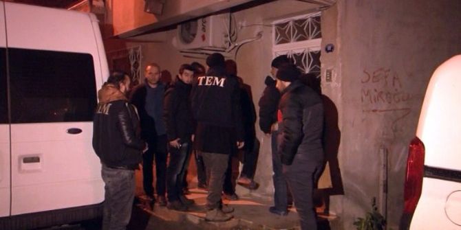 İzmir’de Terör Örgütü Daeş’e Operasyon: 5 Gözaltı