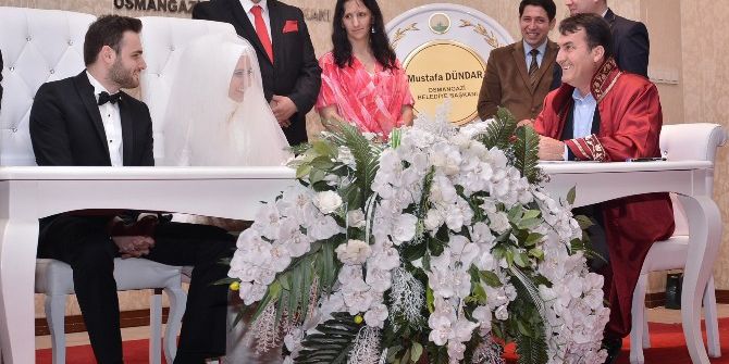 Yabancı Çiftler Nikah İçin Osmangazi’yi Seçti