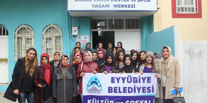 Eyyübiye Belediyesi Bayan Kursiyerleri Sinema İle Buluşturdu