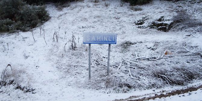 Çanakkale’de Kar Yağışı