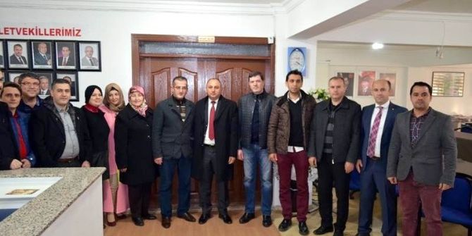 Borsa’dan Ak Parti’ye Hayırlı Olsun Ziyareti