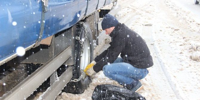 Çanakkale’de Kar Yağışı