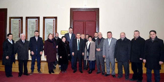 Stk Temsilcilerinden Vali Elban’a Ziyaret