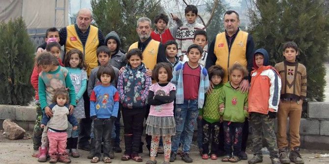 Yardımlar Halepli Çocuklara Can Suyu Oldu