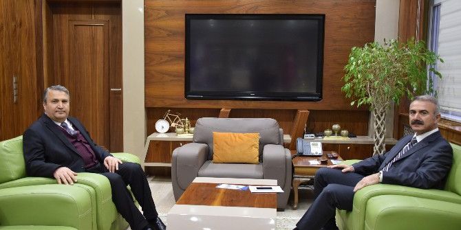 Başkan Çerçi, Kaymakam Erdoğdu’yu Ağırladı