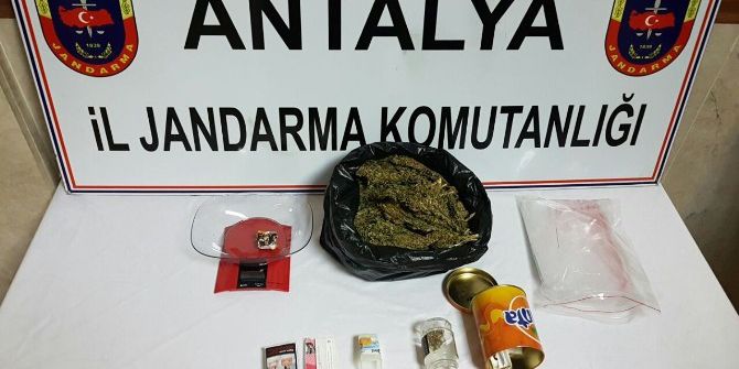 Manavgat’ta Uyuşturucu Operasyonu