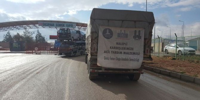 Estp Başkanı Güvenli; “Yardım Tır’ları Sınırı Geçti”