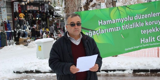 Başkan Gürsoy’dan Ağaçları Koruyan Odunpazarı’na Teşekkür
