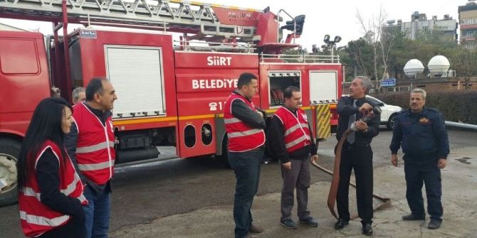 Yangın Eğitimi Verildi