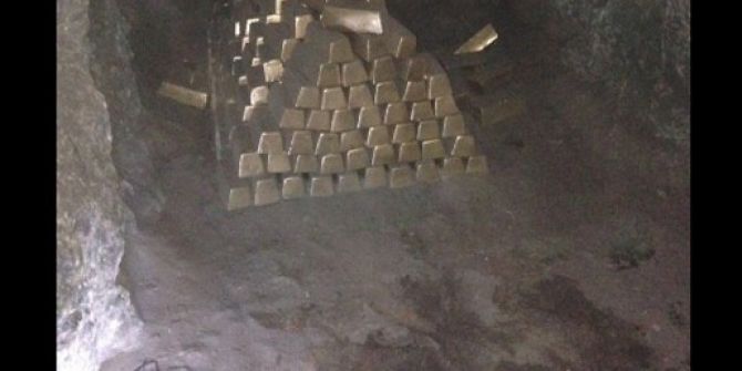 20 Ton Külçe Altın Hayali Alçıyla Bitti