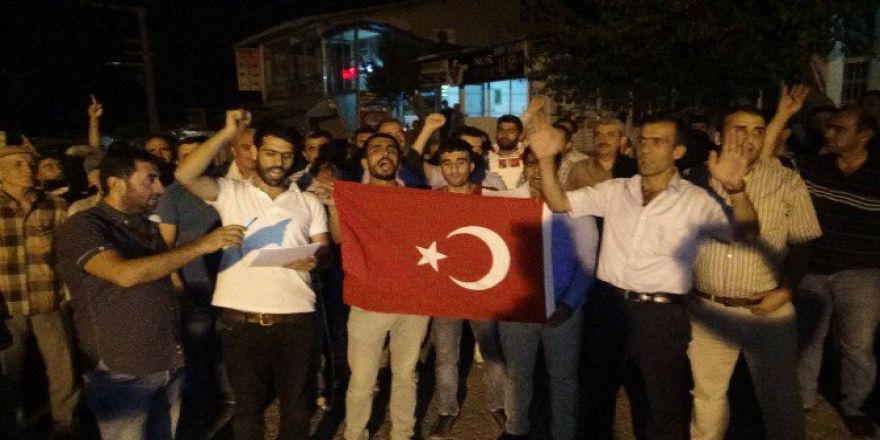 Askeri Darbe Girişimi Kulp’ta Protesto Edildi