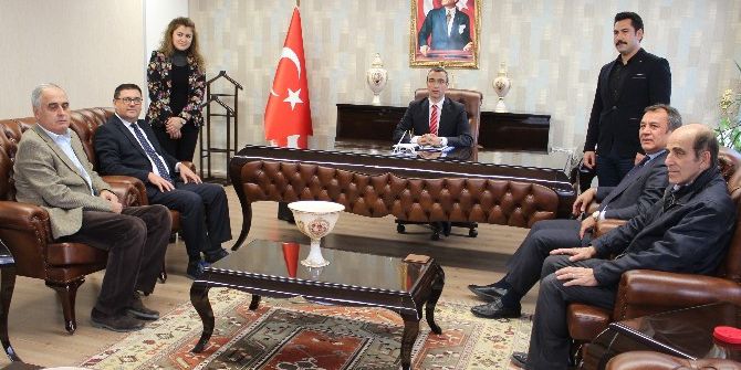 Milas Osb Yönetimi, Kaymakam Eren Arslan’ı Ziyaret Etti