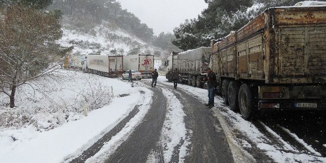 Çanakkale’de Kar Yağışı