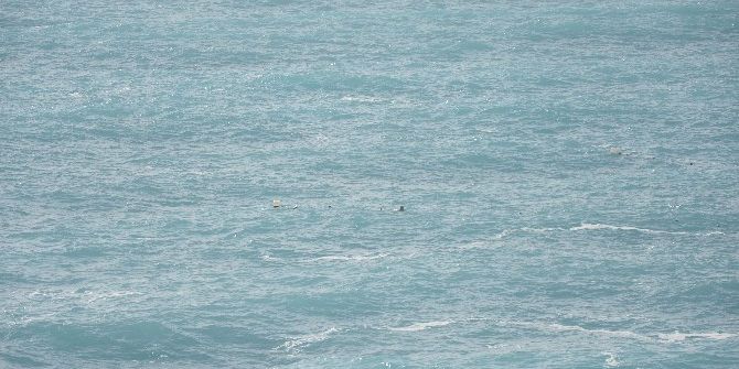 Dalgalı Denizde Boğulma Tehlikesi Geçiren Kişiyi Polis Kurtardı