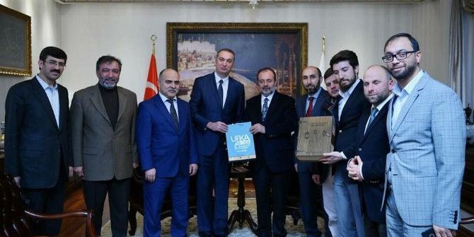 Ufka Yolculuk Heyeti, Diyanet İşleri Başkanı Prof. Dr. Mehmet Görmez’i Ziyaret Etti