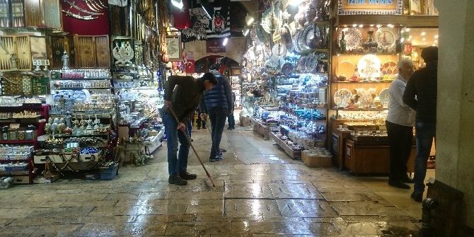 Yağmur Kapalıçarşı’yı Da Vurdu
