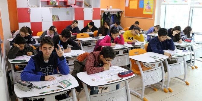 Çamlıca Okullarında Bursluluk Sınavı Heyecanı