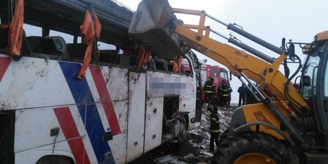 Otobüs Kazalarında Yaralı Sayısı 48’e Çıktı