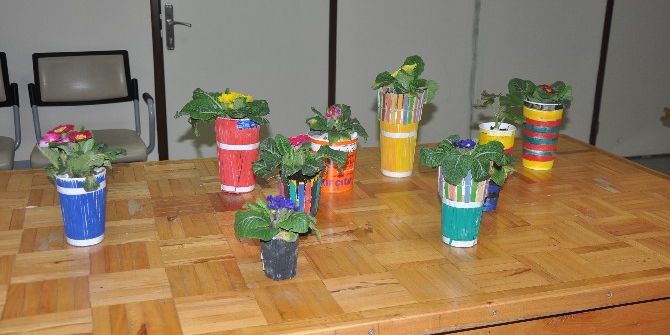 Öğrencilerden Örnek Geri Dönüşüm Projesi