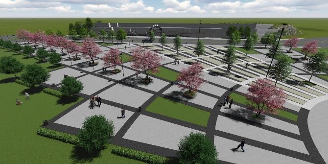 Selendi’ye Kent Meydanı Yapımına Başlandı