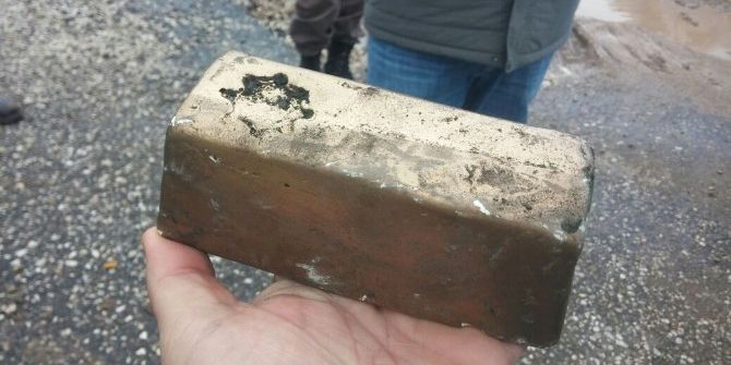 20 Ton Altın ’Alçı’ Çıktı